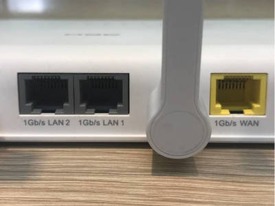 中兴wifi6千兆双频路由器红灯一直亮怎么处理